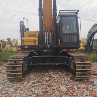 Excavatrice sur chenilles Sany SY485H de 48 tonnes, d'occasion, bien entretenue, en stock pour la construction