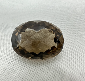 เครื่องประดับควอทซ์สโมคกี้ธรรมชาติแบบตัดเหลี่ยมเพชรพลอยหลวม - Product Image 5