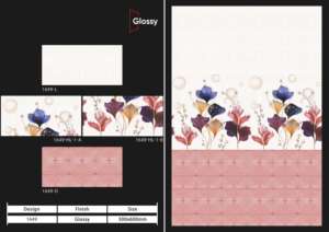 export focused 300x600mm ceramic wall <b>tiles</b> for bathroom and kitchen glossy matt sugar carving finish interior wall design lux - Product Image 3