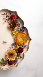 เทียน Urli โลหะสีขาวรูปทรงบัวสัมผัสอินเดียในอัตราจํานวนมาก - Product Image 2