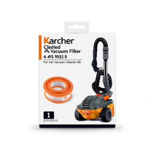 Filtre à vide plissé Karcher 6 415 953 0 pour aspirateur à cendres AD - Product Image 2