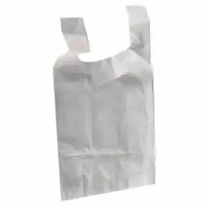 조끼 손잡이가 있는 HDPE/LDPE 폴리 티셔츠 백 식료품, 과일, 야채 포장 슈퍼마켓 쇼핑 비닐 봉투