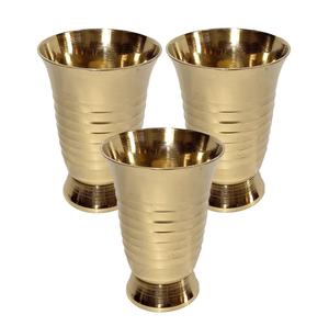 Top vente de haute qualité personnalisé martelé laiton métal verre décoration de table nouveauté écologique dernière conception pour les fêtes - Product Image 3