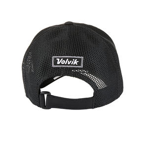 Casquette de sport en maille respirante [Volvik] Performance (noir) pour un ajustement confortable et respirant - Product Image 1