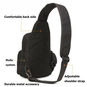 <b>Small</b> <b>Backpack</b> for Men <b>Women</b> Crossbody Chest Bag Shoulder <b>Backpack</b> for Hiking Sports and Daily Use - Product Image 2
