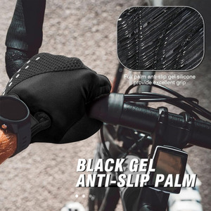 Guantes de entrenamiento de medio Dedo de alto rendimiento para deportes culturismo ciclismo carreras diseño de logotipo personalizado levantamiento de pesas - Product Image 3