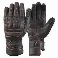 Vente en gros Gants de sport de course de moto en cuir véritable - Product Image 5