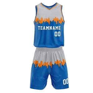 Sublimación Baloncesto Jersey Bajo MOQ Equipo Uniforme Conjunto Adultos Traje Ropa de baloncesto Camisas y pantalones cortos Uniformes de baloncesto OEM - Product Image 2