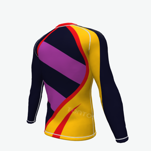 Ropa de artes marciales personalizada secado rápido corto Grappling hombres personalizado Rashguard BJJ - Product Image 5