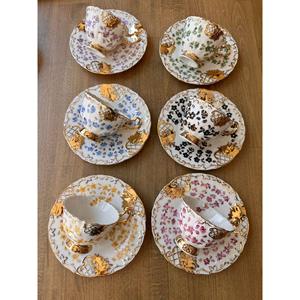 Tazza di caffè turco autunno rosa 12 pezzi per 6 persone - Product Image 2