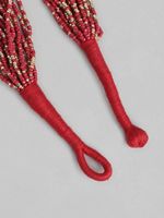 Collier pendentif médaillon en perles de verre plaqué or unisexe fait à la main Design géométrique personnalisé pour cadeau d'anniversaire de mariage