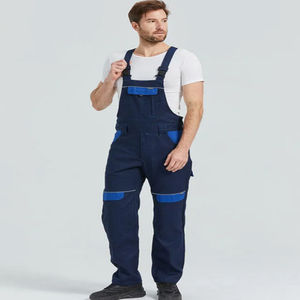 Salopette de travail multi-poches en coton respirant de haute qualité, personnalisée, imprimée, vêtements de travail, salopette de sécurité, certifiée CE, unisexe - Product Image 3