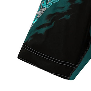 Pantalones cortos de MMA personalizables con logotipo, pantalones cortos de boxeo elásticos cómodos directos de fábrica para ropa de artes marciales - Product Image 6