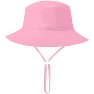 Logotipo personalizado verano estilo pescador al por mayor personalizado niños bebé al aire libre colorido cómodo casual verano diseño cubo sombreros - Product Image 4