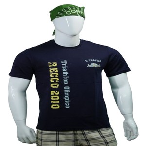 Camiseta dorada de algodón 100% para hombre, estampado personalizado de alta calidad, 140gsm, estilo informal con cuello redondo, ajuste Regular, técnica de lavado frontal, talla de EE. UU. - Product Image 4