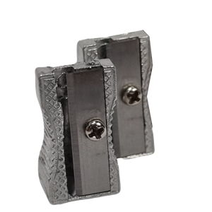 Temperino per matite in metallo, piccolo ed economico - Product Image 4