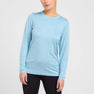 Camisetas de Manga Larga para Mujer de Verano, Ecológicas y de Alta Calidad, Estampado Premium, Corte Ajustado, Mezcla de Poliéster/Algodón, Personalizadas, Venta al Por Mayor - Product Image 1