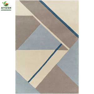 Alfombras de Lana Elegantes y Duraderas, Alfombras Acolchadas y Hechas a Mano para Dormitorio y Sala de Estar - Product Image 2