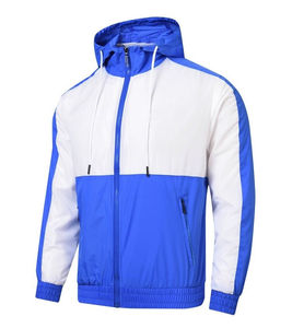 Chaqueta cortavientos de invierno de tendencia de alta calidad, capucha transpirable, logotipo personalizable, tela de lona, diseño Reversible para - Product Image 4