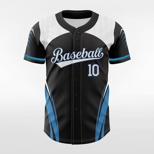 Top Qualité Usine Directe Vêtements De Sport Sur Mesure Chemises De Baseball Personnalisées Maillot De Baseball Respirant Confortable - Product Image 4