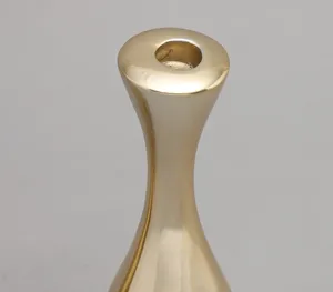 Precio de fábrica, soporte de Metal de aluminio chapado en oro, decoración del hogar, soporte votivo de vela de lujo con molde, velas votivas de iglesia para el hogar - Product Image 1