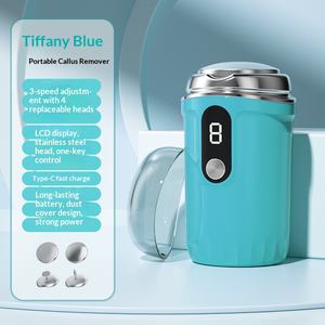 Lima Eléctrica para Pies, Moderna y Portátil, con Cabezal de Pulido Grueso y Fino, Lavable, Elimina Callosidades - Product Image 4