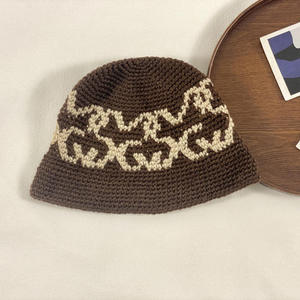 หมวกบักเก็ตสไตล์อเมริกัน EFANBEANIE สำหรับผู้หญิง ดีไซน์เฉพาะตัว อุ่นสบายสำหรับฤดูใบไม้ผลิ ฤดูใบไม้ร่วง ฤดูหนาว หนานุ่ม กันหนาว เหมาะสำหรับใส่ในชีวิตประจำวัน - Product Image 3