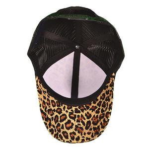 Casquette de baseball de haute qualité à 5 panneaux bicolore avec logo brodé 3D personnalisé, visière incurvée, en coton, pour hommes et femmes - Product Image 5