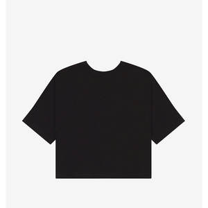 T-shirt court en jersey pour femme BELLA + CANVAS 6482 100% coton peigné Airlume Coupe ajustée Respirant Bouton 3D personnalisable - Product Image 2