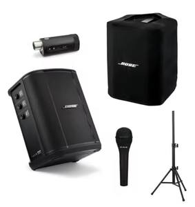 Système d'enceintes Bluetooth Bosee S1 Pro+ Plus avec batterie, microphone, câble audio XLR de 15 pieds - Product Image 3