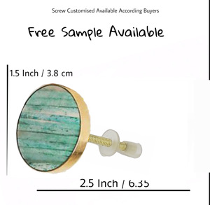 Boutons en bois de laiton de qualité au design moderne Poignée à tirer en corne d'os Finition pour tiroirs Armoires de cuisine Commodes Chambres à coucher Armoires et garde-robes - Product Image 3