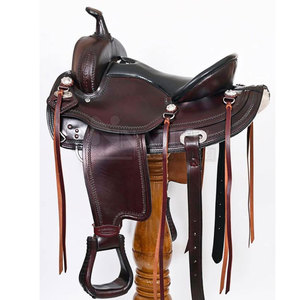 Selles de cheval de service OEM Selles de cheval légères fabriquées au Pakistan Selles de cheval teintes unies - Product Image 3