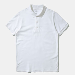 Algodón de poliéster de manga corta de calidad superior fuera de desgaste T shift casual Polo hombres Dry fit Polo camisetas de algodón hecho - Product Image 4