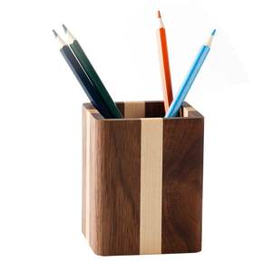 Wooden Pencil case Desktop <b>Stationery</b> <b>Storage</b> <b>Box</b> - Product Image 4