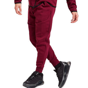 Pantalons de survêtement en coton personnalisés pour hommes, nouveaux, fabriqués en usine, motif imprimé à l'écran, cordon élastique, tendance, pantalon de rue - Product Image 1