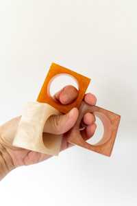 Anillos de Servilleta de Resina de Alta Calidad con Acabado Liso, Estilo Europeo, Color y Tamaño Personalizados para Bodas, Vajilla Romántica - Product Image 3