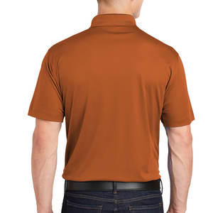 100% poliéster liso en blanco Golf deportes camisas logotipo personalizado bordado algodón hombres Polo camisa - Product Image 2