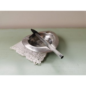 Cendrier Vintage en Aluminium Meilleur Cadeau pour Grand-Père Mari Bar Accessoire, - Product Image 1