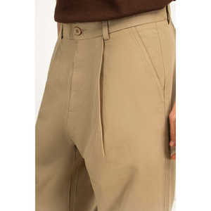 Pantalones de Hombre 100% Algodón, Corte Holgado, Estilo Casual, Cintura Alta, Logotipo Personalizable, Tela Oxford de Pana, Color Lavado - Product Image 2