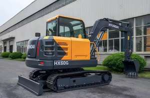 Excavatrice Offre Spéciale de Hyundai Hx60G Digger avec le moteur fort et la représentation fiable - Product Image 5