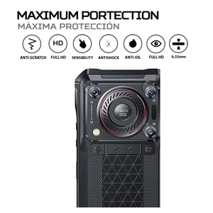 อุปกรณ์ป้องกันหน้าจอกันกระแทกสำหรับโทรศัพท์ระดับพรีเมี่ยมสำหรับ oukitel WP33 Pro - Product Image 2