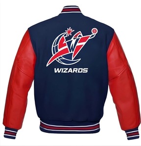Eco-Friendly <b>Wool</b> Varsity Jacket Soft Warm Baseball Jacket with Custom Logo for Teams & Schools - Product Image 2