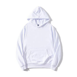 Vente en gros Vêtements de rue Sweats à capuche surdimensionnés en polyester épais Pull à capuche vierge épais Sweats à capuche grande taille pour hommes - Product Image 4