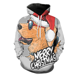 New Fashion Men's Sweater <b>Christmas</b> 3D Digital Printing <b>Hoodie</b> Sweater Wear for men and women - Product Image 4