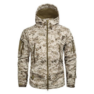 Chaqueta Softshell de caza de invierno de tendencia 2025 para hombre, forro polar cálido y elegante con soporte frontal para actividades al aire libre, venta al por mayor - Product Image 5