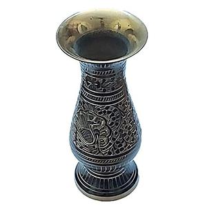 High Quality Brass <b>Vintage</b> Arabic Flower <b>Vase</b> Engraved With Polish Finished For Tabletop Home Decor And Table Decoration - Product Image 2