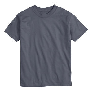 Camisetas de hombre de gran tamaño de alta calidad con estampado personalizado OEM ODM de 220 GSM pesado de algodón con cuello redondo de color sólido liso de Bangladesh - Product Image 4