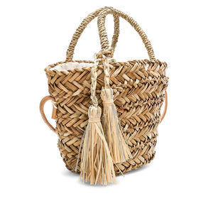 Vietnam Factory Affordable Price Raffia Straw <b>Bag</b> for Ladies Stylish <b>Women's</b> Baskets Handmade Seagrass Handbag for <b>Women</b> - Product Image 1