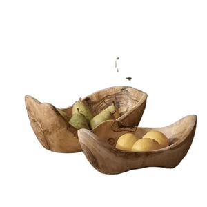 Modern Craved Eadges Juego más vendido de 2 Tazón grande para servir frutas Utensilios de cocina Uso en el Hotel Decoración para el hogar - Product Image 1