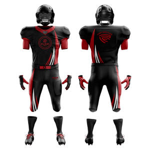 Uniforme de fútbol americano personalizado de la mejor calidad, camiseta transpirable de manga corta de talla grande, ropa de fútbol americano cosida - Product Image 5